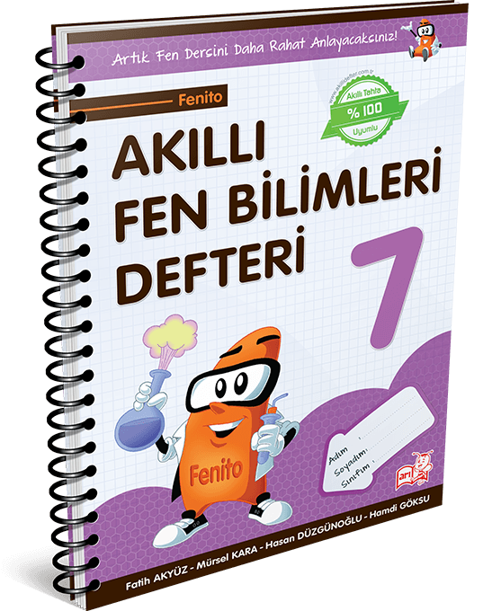 Fenito Akıllı Fen Bilimleri Defteri 7.Sınıf | Arı Yayın, Arı Yayıncılık
