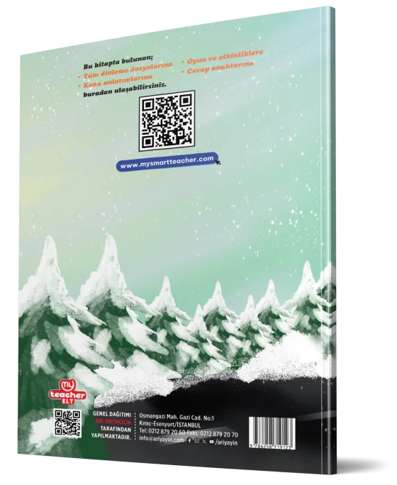 5 My Teacher Winter Book arka kapak