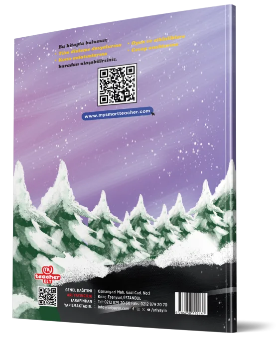 6 My Teacher Winter Book arka kapak