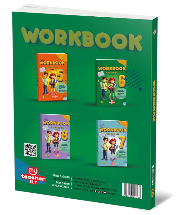 6 th Grade My Teacher Workbook arka kapak