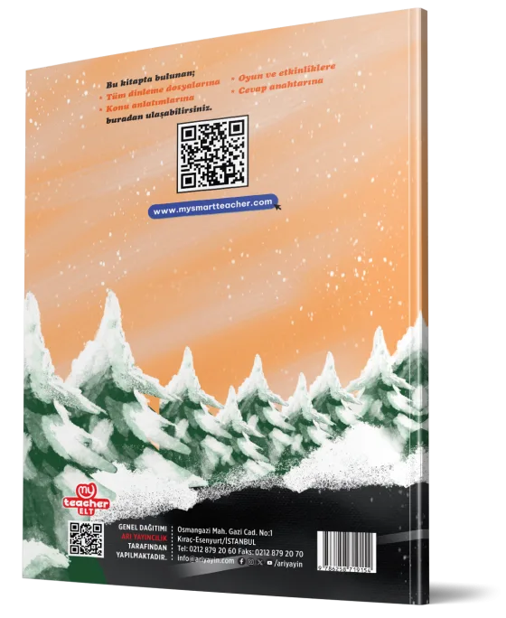 8 My Teacher Winter Book arka kapak