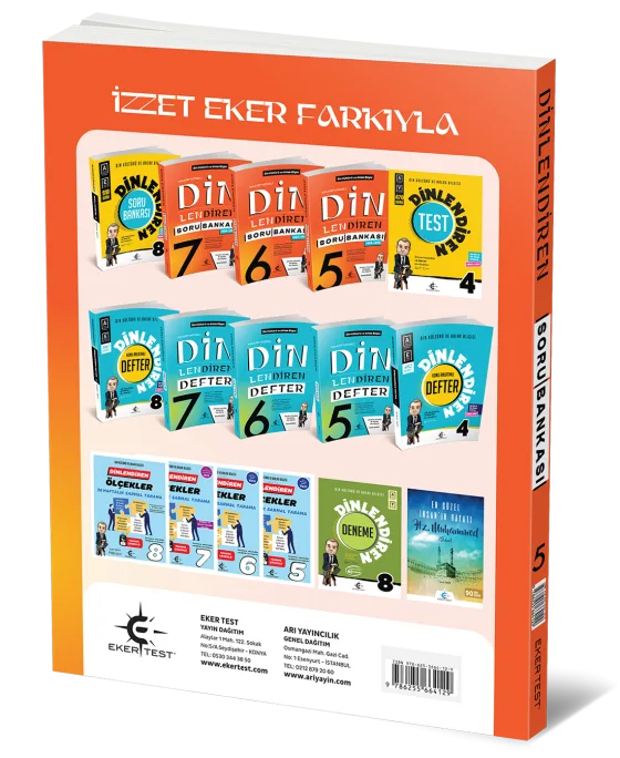5. Sınıf Eker Test Dinlendiren Soru Bankası arka kapak