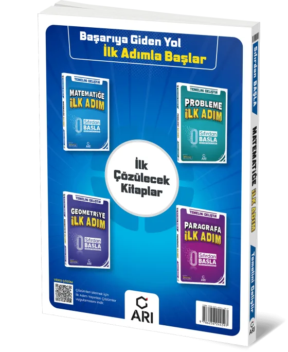 Matematiğe İlk Adım arka kapak