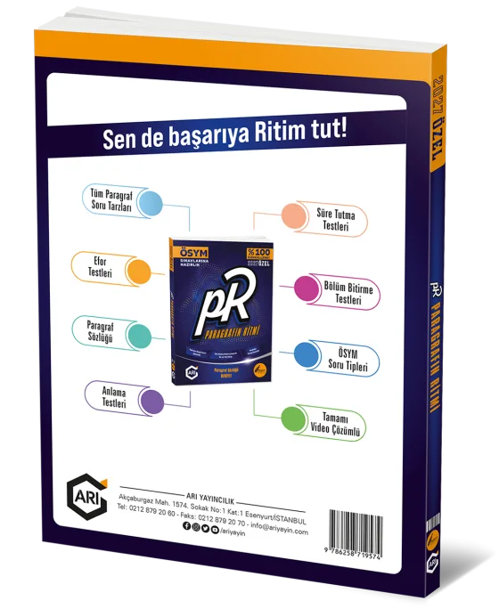 TYT & AYT Paragrafın Ritmi (Üniversite Sınavlarına Hazırlık) arka kapak