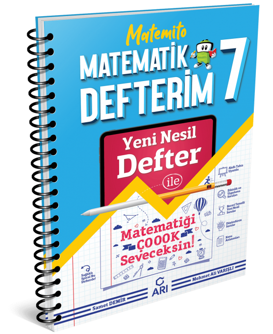 Matemito Matematik Defterim 7 Sinif Ari Yayin Ari Yayincilik Ari Yayinevi Lgs Hazirlik