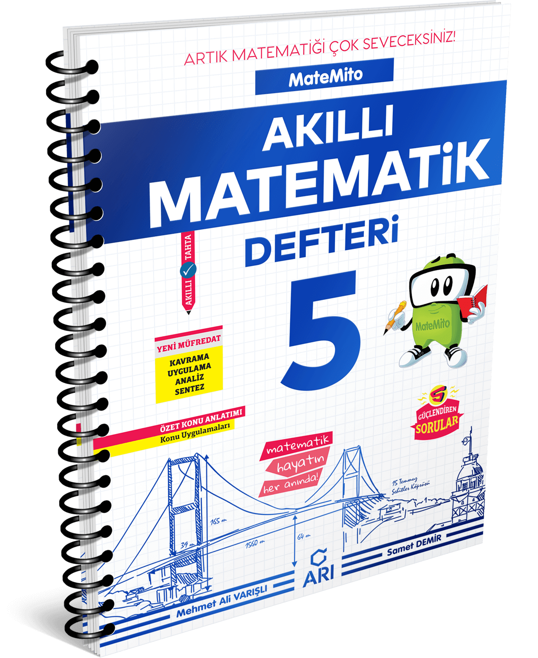 Matemito Akıllı Matematik Defteri 5. Sınıf