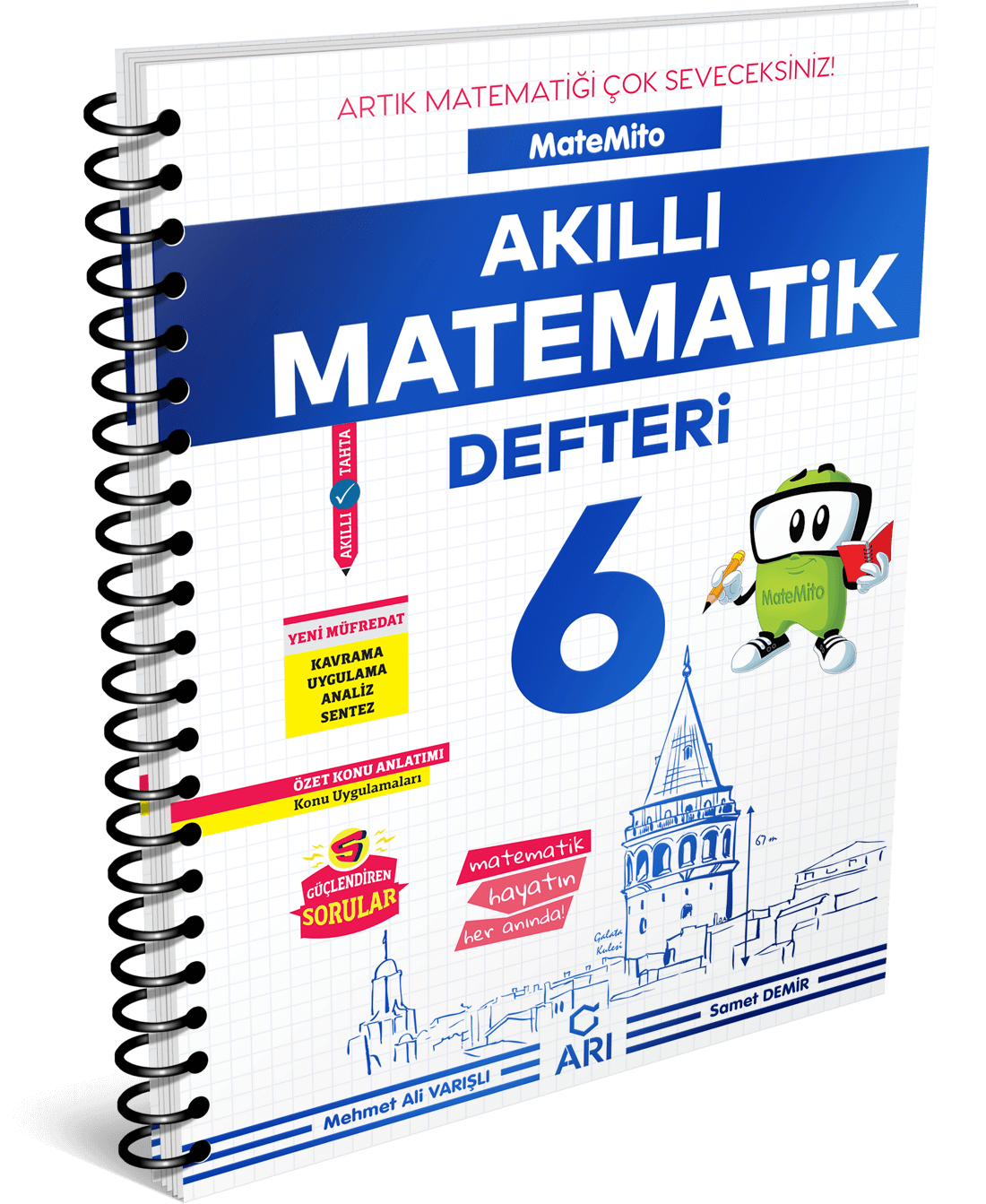 Matemito Akıllı Matematik Defteri 6. Sınıf