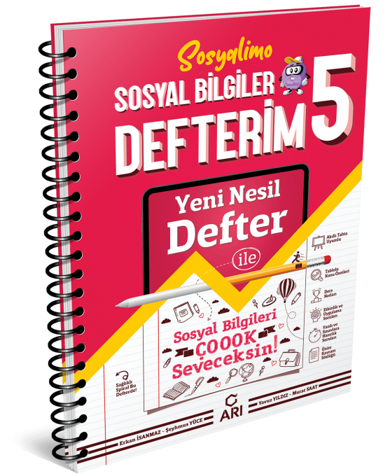 5. Sınıf Sosyalimo Sosyal Bilgiler Defterim