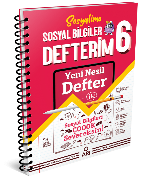 Sosyalimo Sosyal Bilgiler Defterim 6. Sınıf