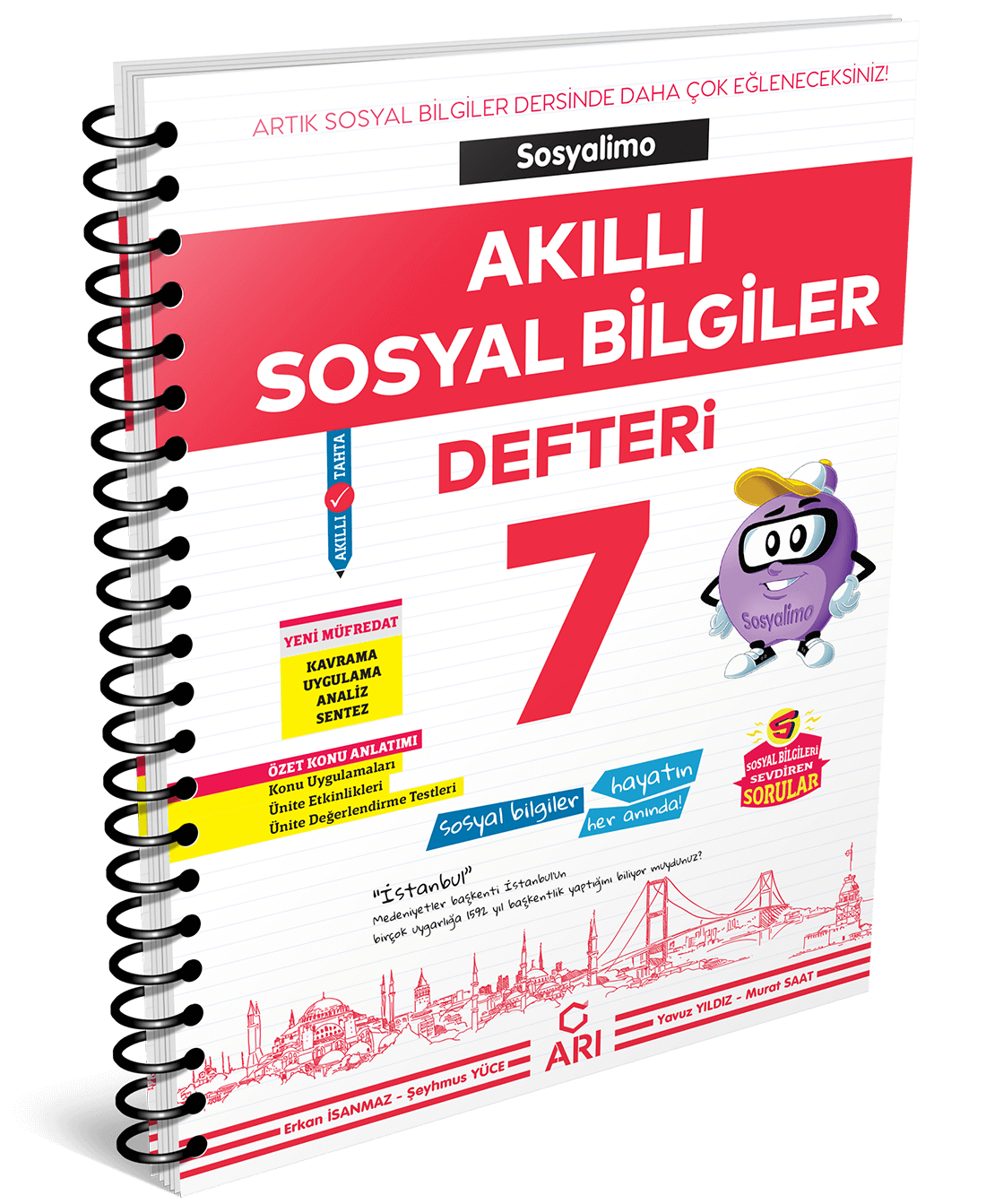 Sosyalimo Akıllı Sosyal Bilgiler Defteri 7 Sınıf Arı Yayın Arı