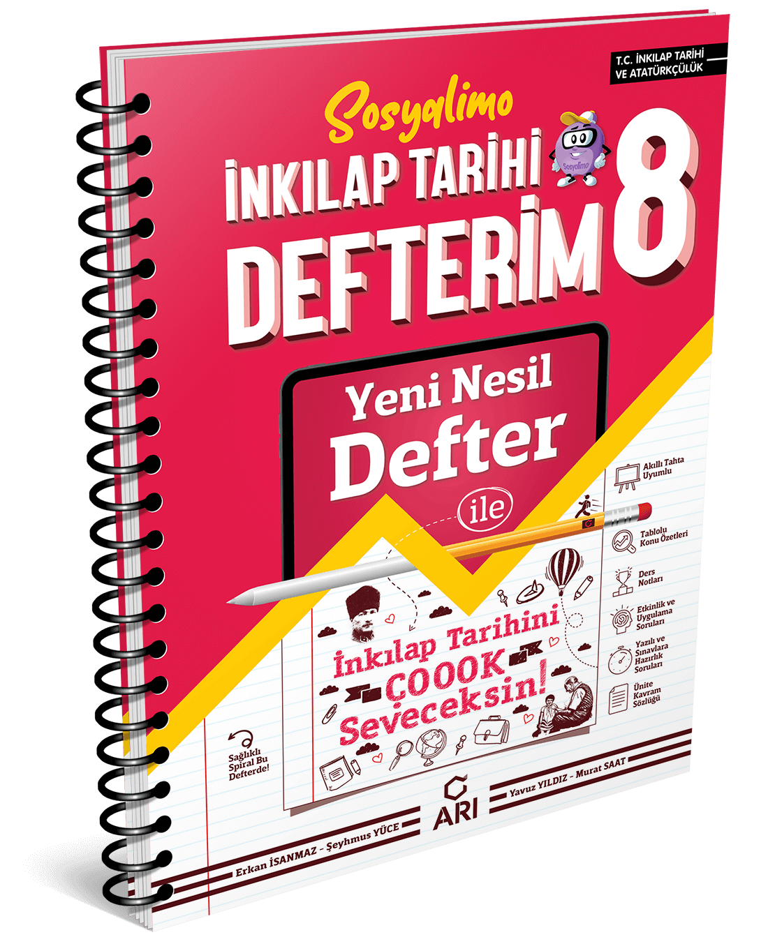 Sosyalimo İnkılap Tarihi Defterim 8. Sınıf