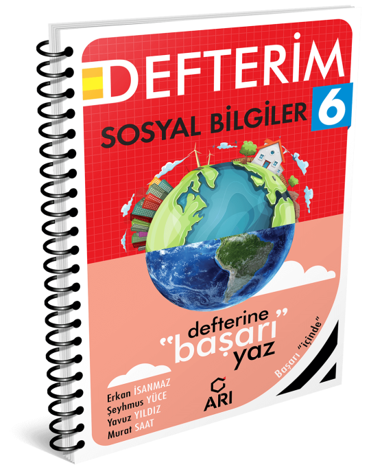 6. Sınıf Sosyal Bilgiler Defterim