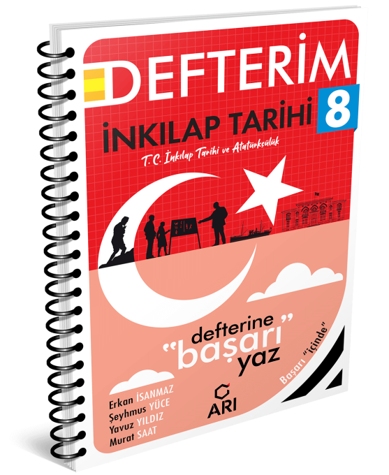 8. Sınıf T.C. İnkılap Tarihi ve Atatürkçülük Defterim