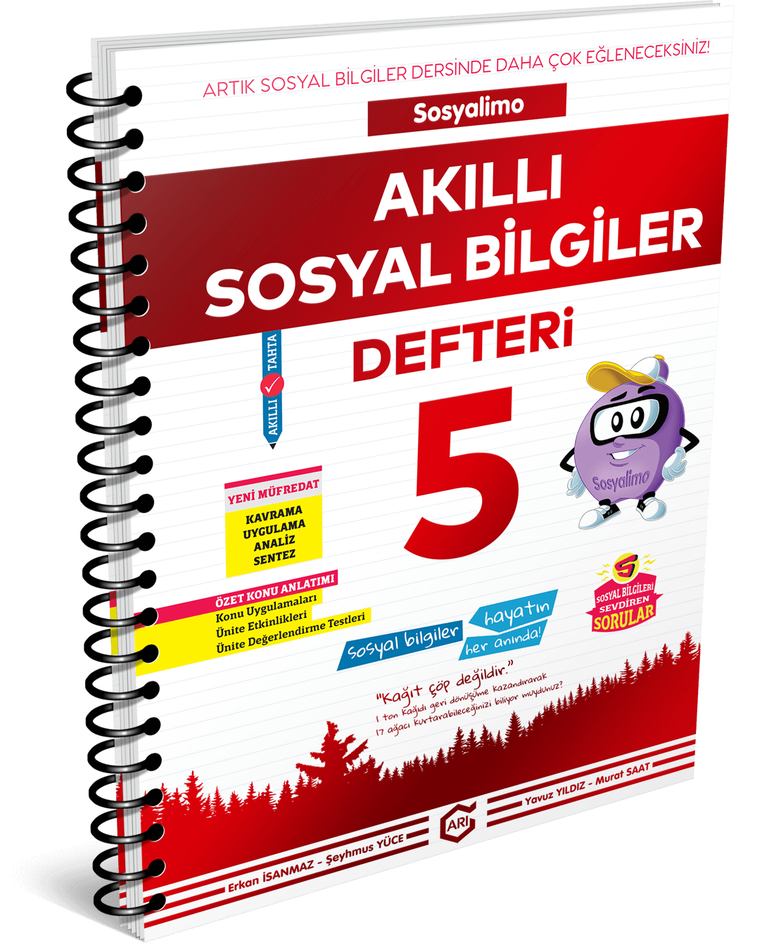 Sosyalimo Akıllı Sosyal Bilgiler Defteri 5. Sınıf