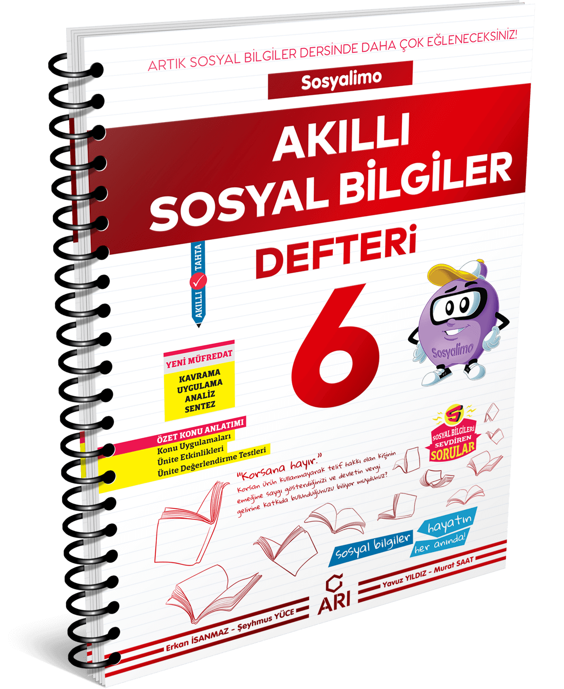 Sosyalimo Akıllı Sosyal Bilgiler Defteri 6. Sınıf