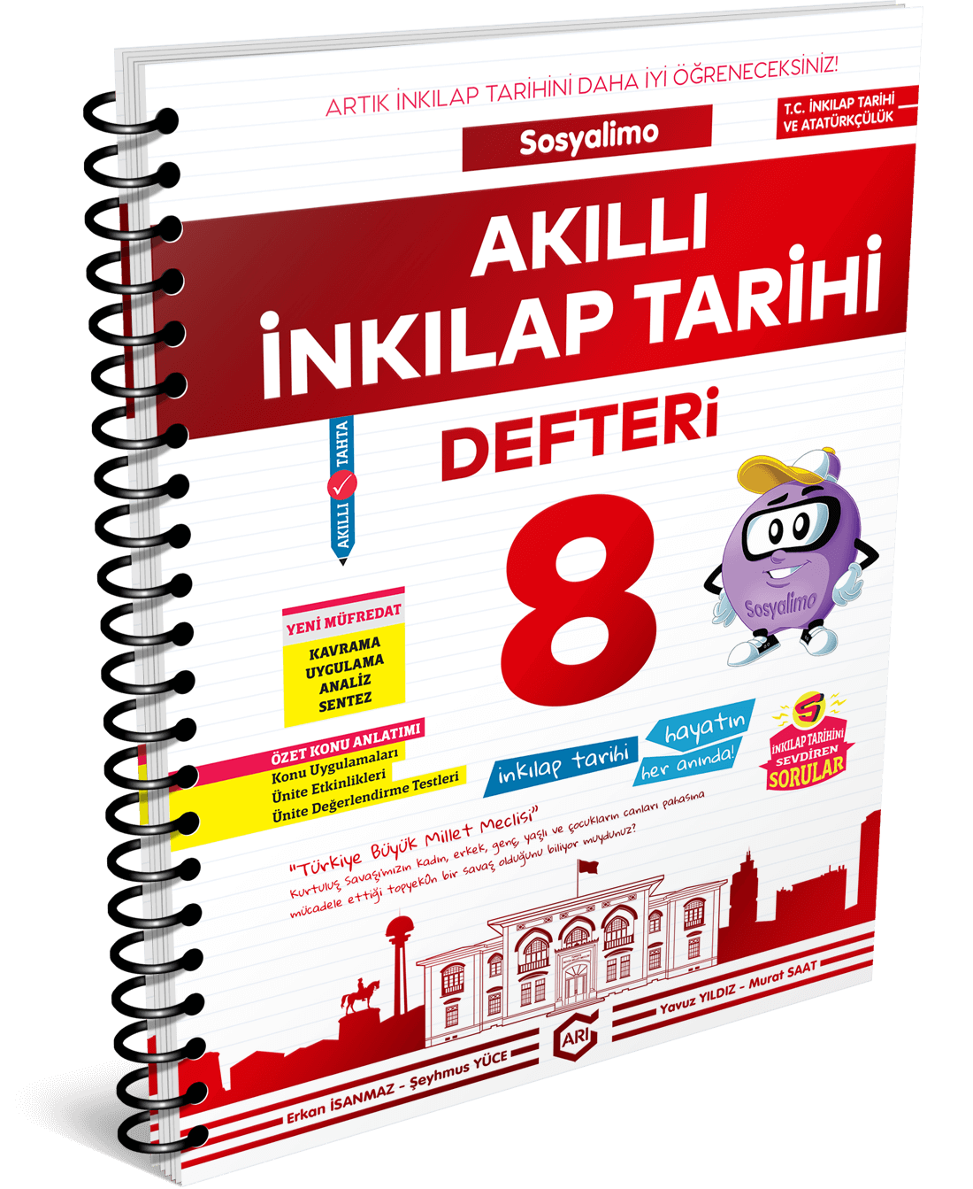 Sosyalimo Akıllı İnkılap Tarihi Defteri 8. Sınıf