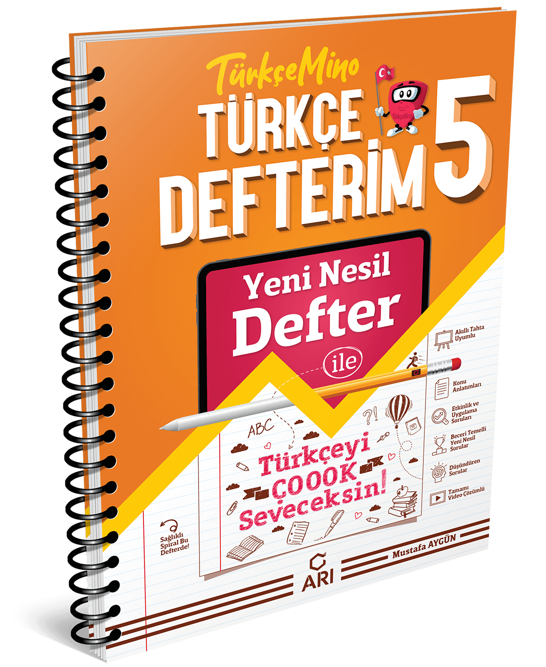 TürkçeMino Türkçe Defterim 5. Sınıf