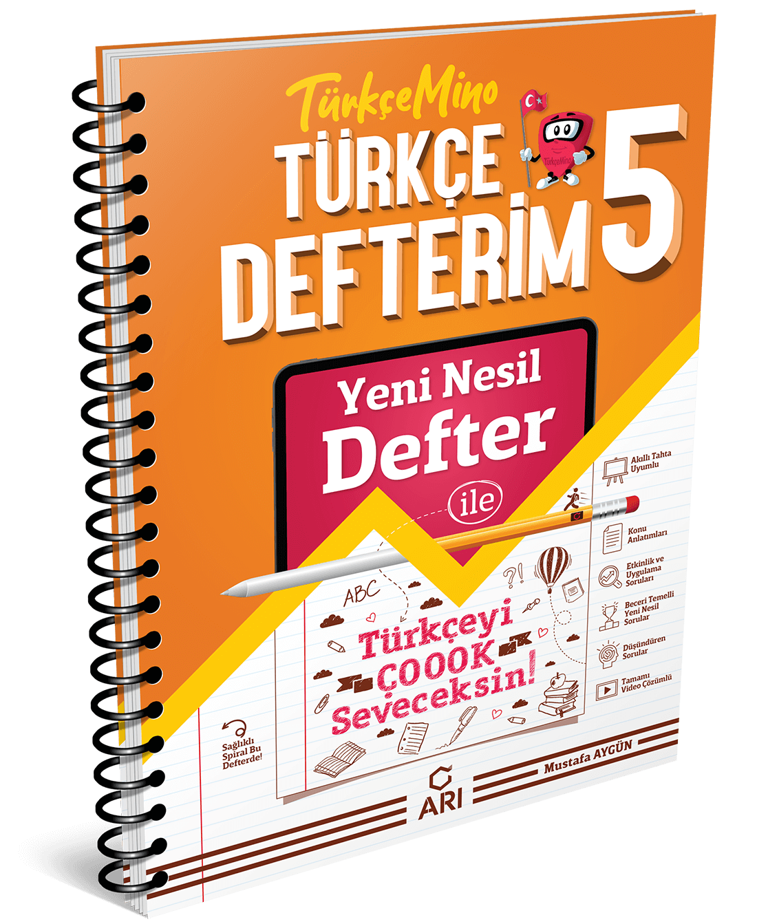 5. Sınıf TürkçeMino Türkçe Defterim