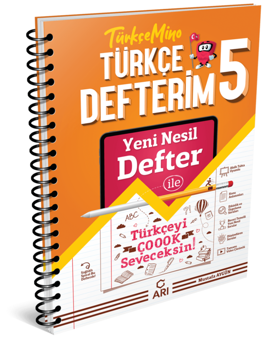 TürkçeMino Türkçe Defterim 5. Sınıf