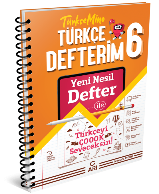 TürkçeMino Türkçe Defterim 6. Sınıf