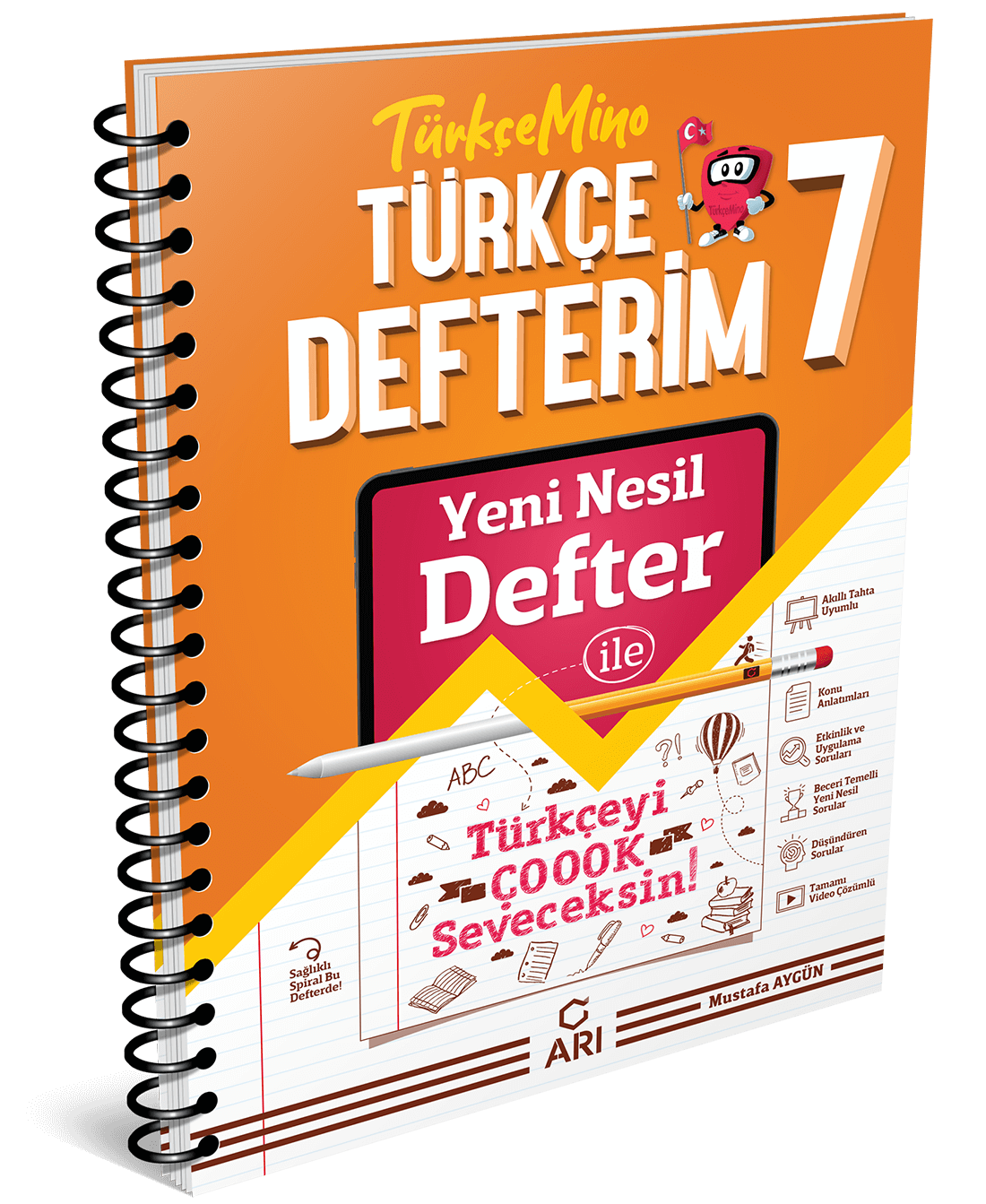 7. Sınıf TürkçeMino Türkçe Defterim