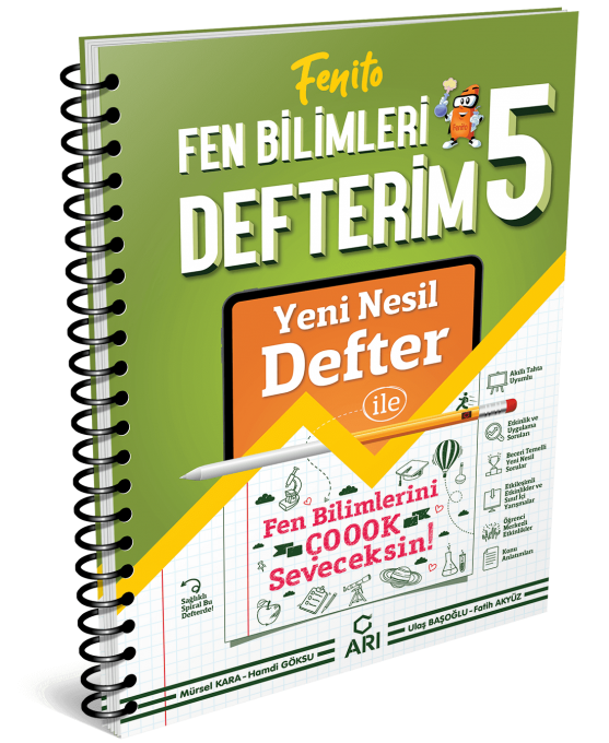 5. Sınıf Fenito Fen Bilimleri Defterim