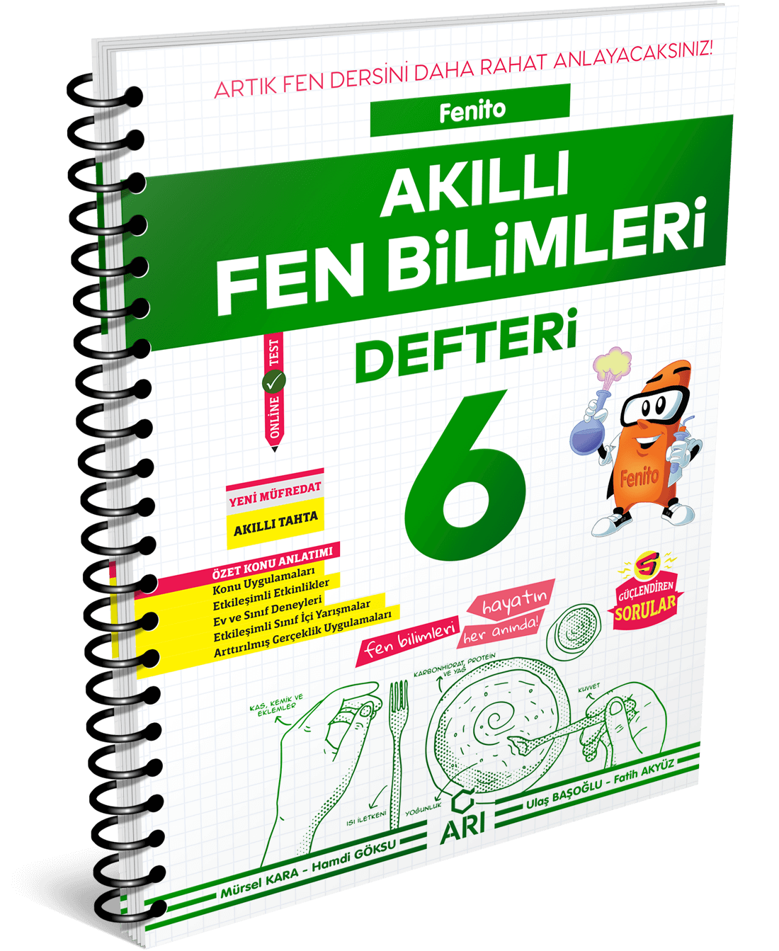 Fenito Akıllı Fen Bilimleri Defteri 6. Sınıf