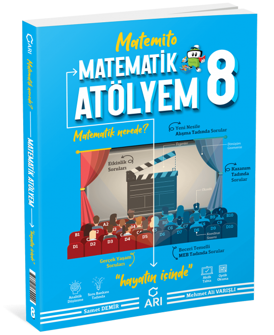 Matemito Akilli Matematik Atolyem 8 Sinif Ari Yayin Ari Yayincilik Ari Yayinevi Lgs Hazirlik