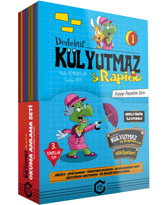 Dedektif Külyutmaz ve Rapido Okuma Anlama Seti 3. Sınıf