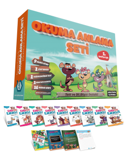 Kuruyemiş Kardeşler ile Okuma Anlama Seti 1. Sınıf