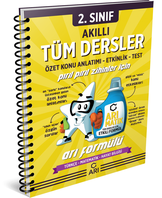 Tüm Dersler 2. Sınıf (Özet Konu Anlatımı – Etkinlik – Test)