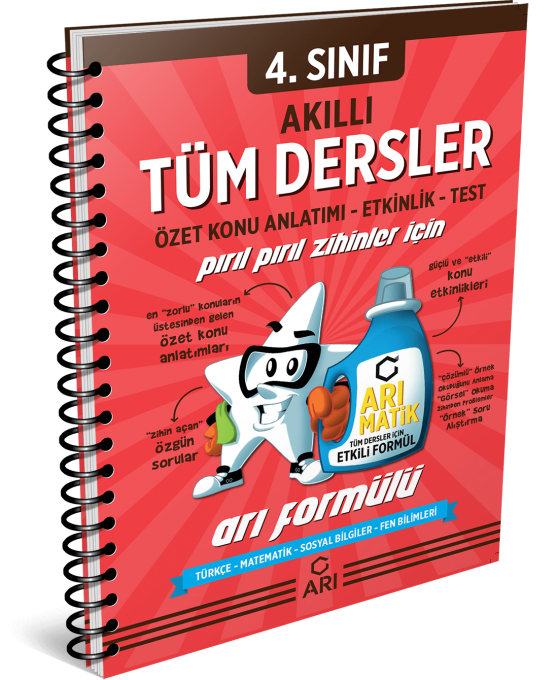 Tüm Dersler 4. Sınıf (Özet Konu Anlatımı – Etkinlik – Test)
