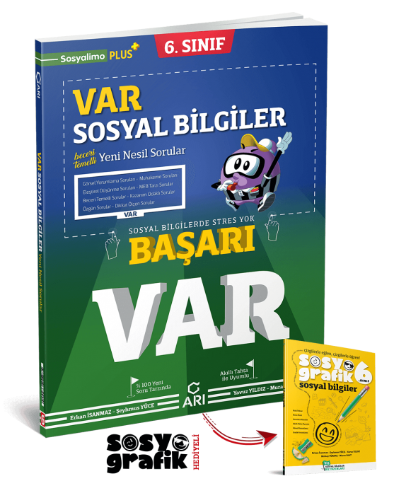 6. Sınıf VAR Sosyal Bilgiler Yeni Nesil Soru Bankası