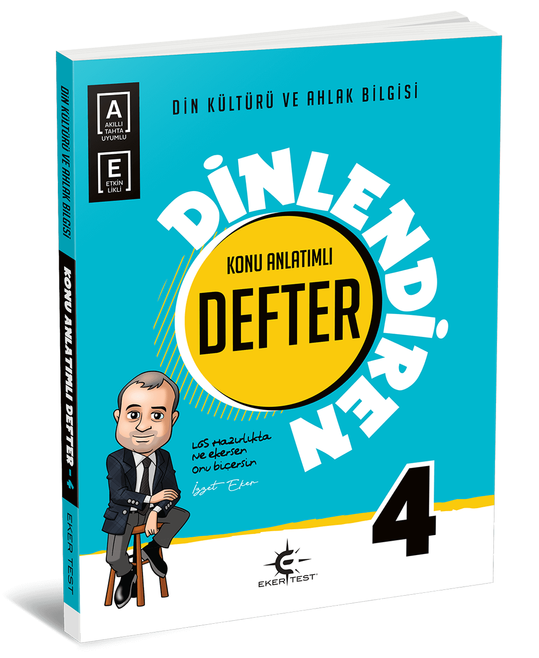 4. Sınıf Eker Test Dinlendiren Defter