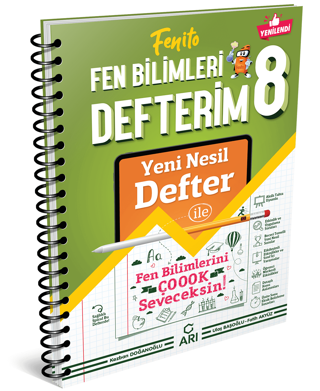 8. Sınıf Fenito Fen Bilimleri Defterim