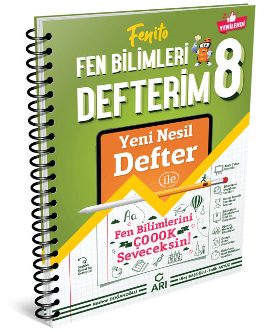 Fenito Fen Bilimleri Defterim 8. Sınıf