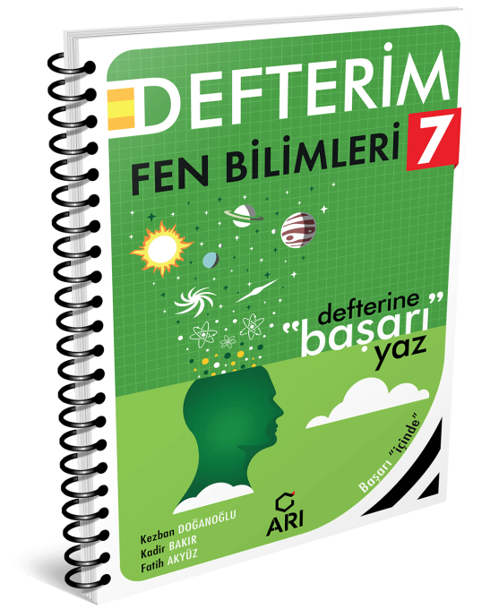7. Sınıf Fen Bilimleri Defterim