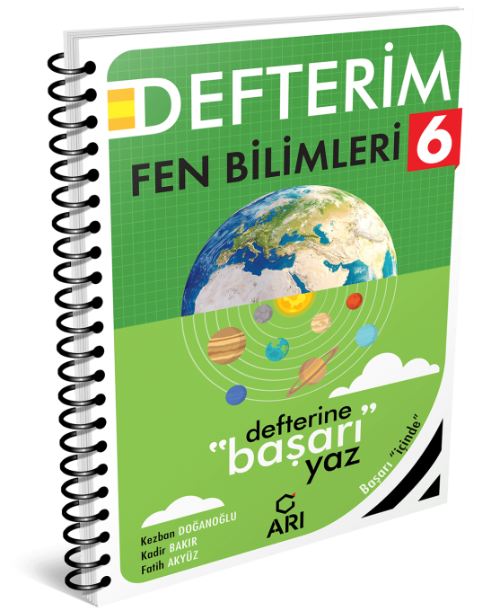 6. Sınıf Fen Bilimleri Defterim