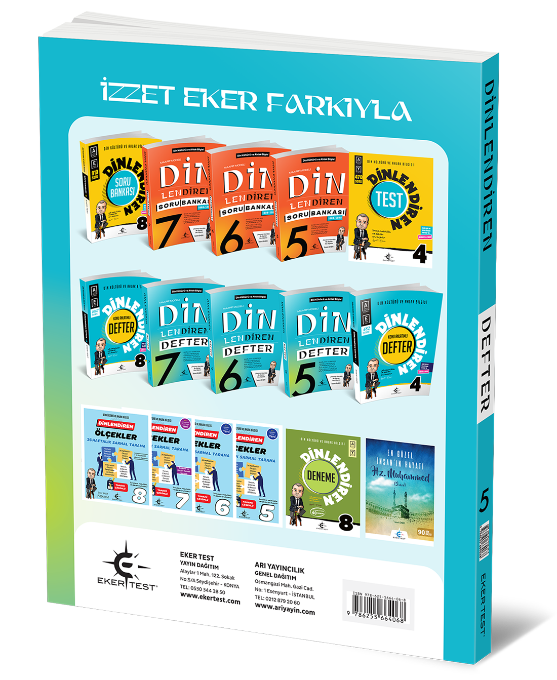 5. Sınıf Eker Test Dinlendiren Defter