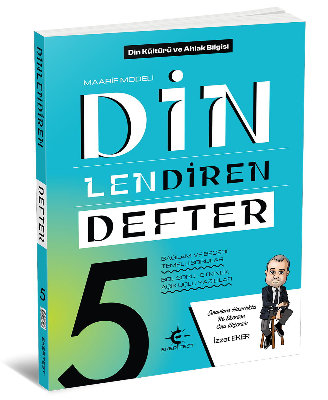 5. Sınıf Eker Test Dinlendiren Defter