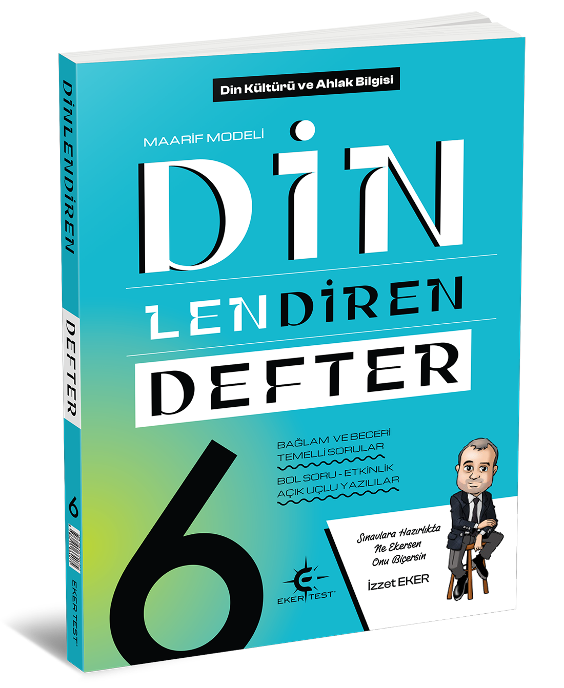 6. Sınıf Eker Test Dinlendiren Defter