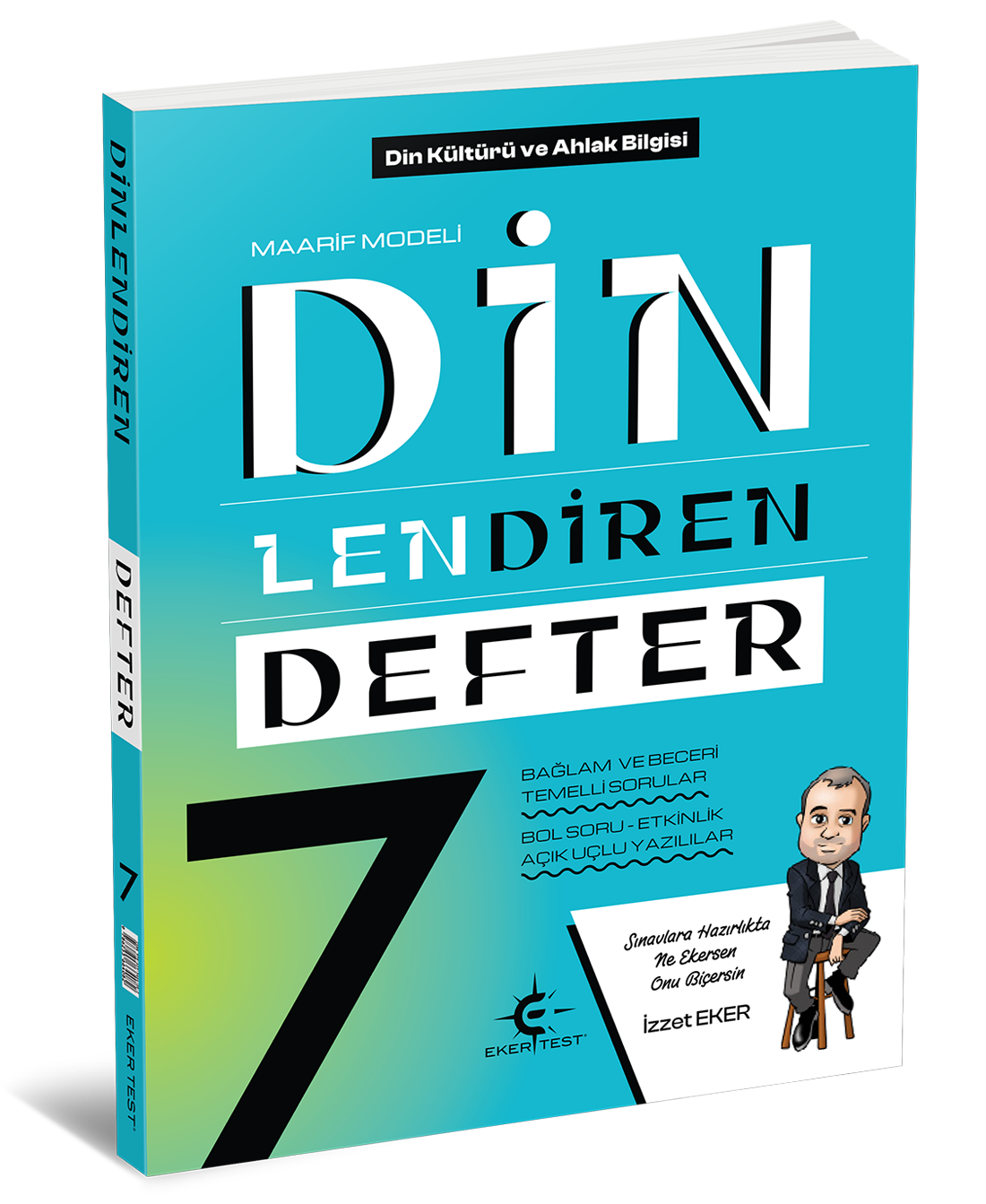 7. Sınıf Eker Test Dinlendiren Defter