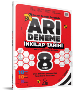 8. Sınıf T.C. İnkılap Tarihi ve Atatürkçülük Arı Deneme