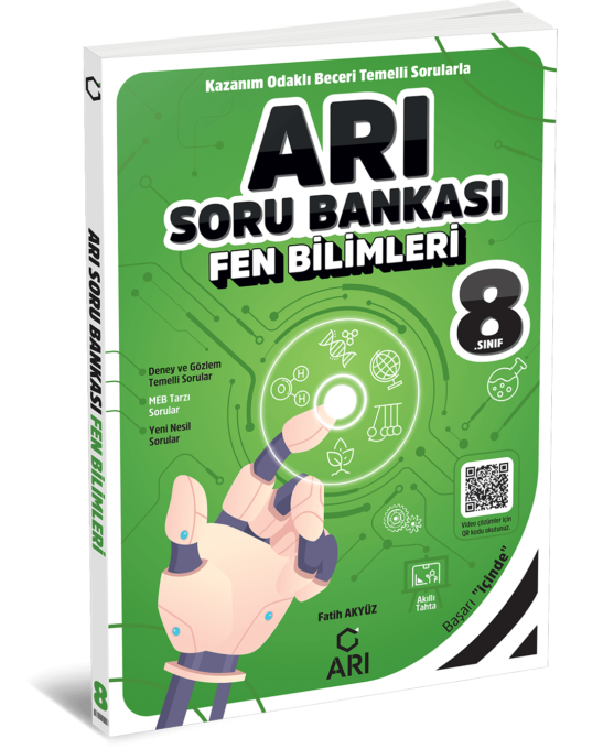 8. Sınıf Fen Bilimleri Arı Soru Bankası