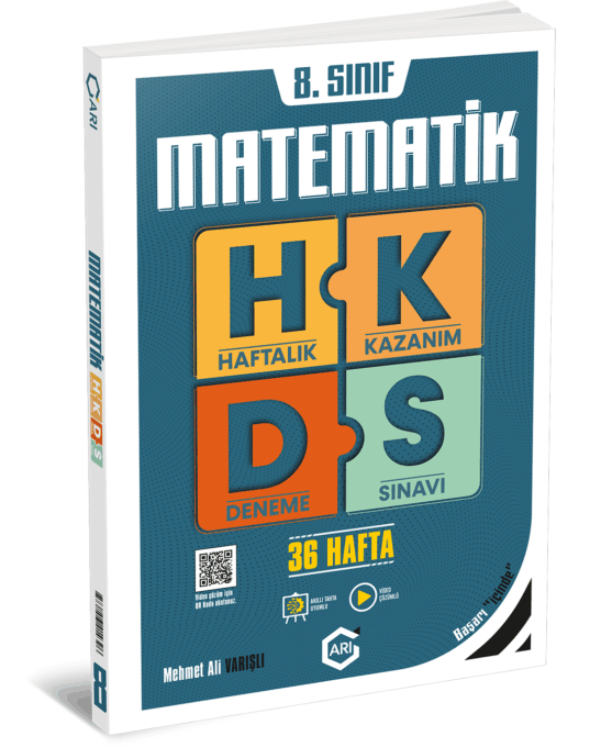 8. Sınıf Matematik Arı Haftalık Kazanım Deneme