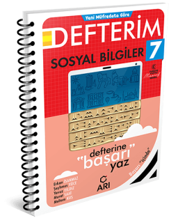 7. Sınıf Sosyal Bilgiler Defterim