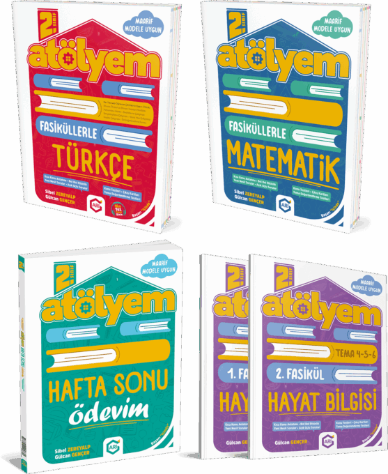 2. Sınıf Atölyem Set (4 Kitap)