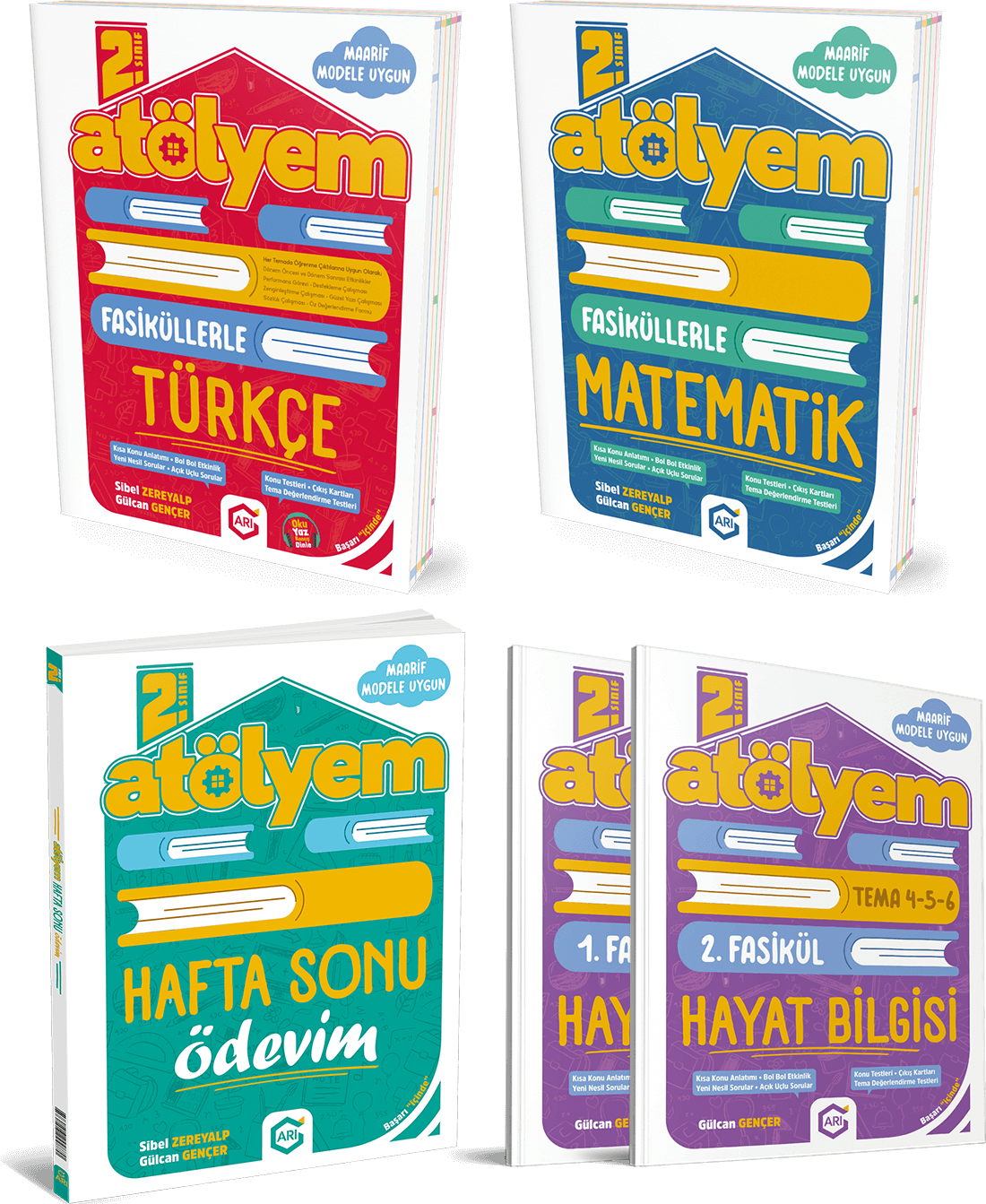 2. Sınıf Atölyem Set (4 Kitap)