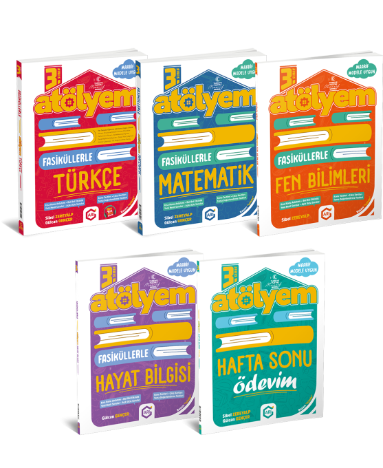 3. Sınıf Atölyem Set (5 Kitap)