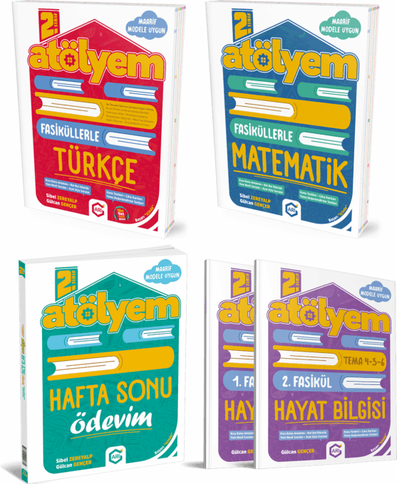 2. Sınıf Atölyem Set (4 Kitap)